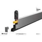 درزگیر زیر درب تووکار آلباتور مدل 0530-1410-0200-130   53 سانتی متر