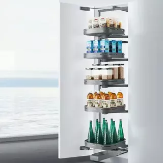 سوپر ایستاده پنتری آرامبند عرض 60 هایگلد مدل HGD-20229